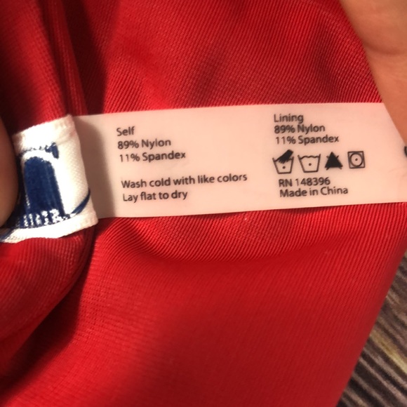 NUYU Stanford University Cardinals Sports Bra With Keyhole Red White NEW Womens - Picture 5 of 5